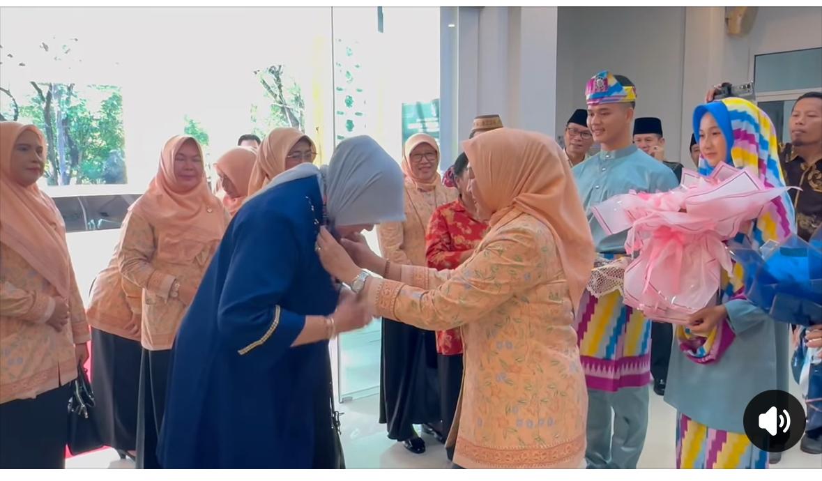 Penyambutan Kedatangan Penasihat DWP Kementerian Agama RI